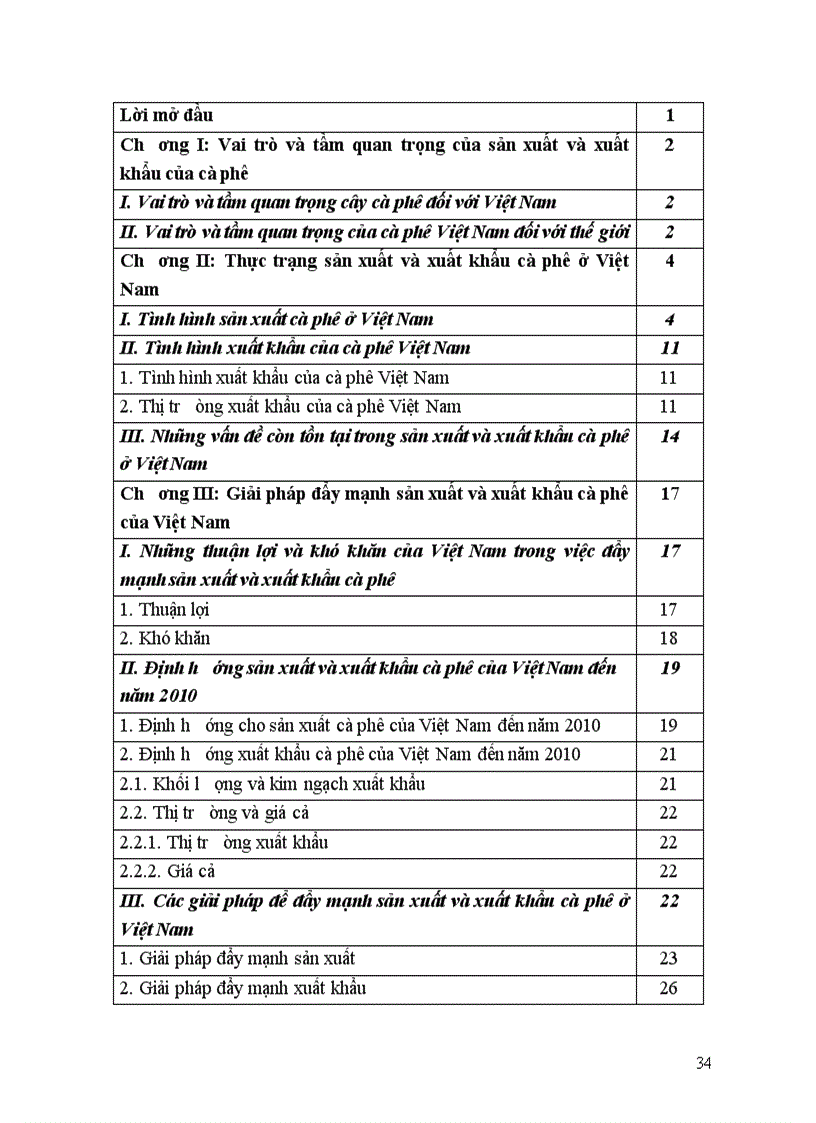 image for page Giải pháp đẩy mạnh sản xuất và xuất khẩu cà phê của Việt Nam