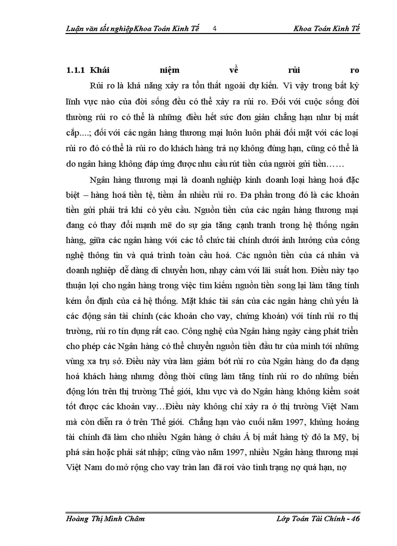 image for page Ứng dụng mô hình Logit trong xếp hạng khách hàng tại ngân hàng TMCP Kỹ thương Việt Nam - Chi nhánh Hà Nội