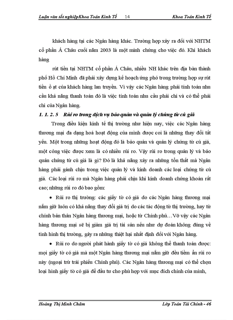 image for page Ứng dụng mô hình Logit trong xếp hạng khách hàng tại ngân hàng TMCP Kỹ thương Việt Nam - Chi nhánh Hà Nội