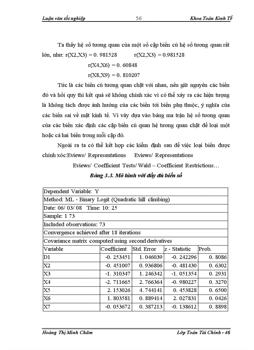 image for page Ứng dụng mô hình Logit trong xếp hạng khách hàng tại ngân hàng TMCP Kỹ thương Việt Nam - Chi nhánh Hà Nội