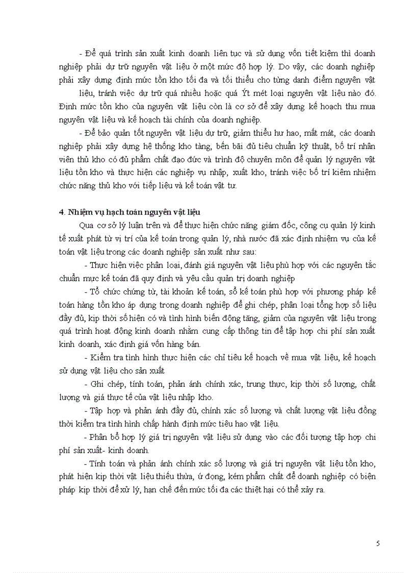 image for page Một số vấn đề về kế toán nguyên vật liệu trong doanh nghiệp sản xuất