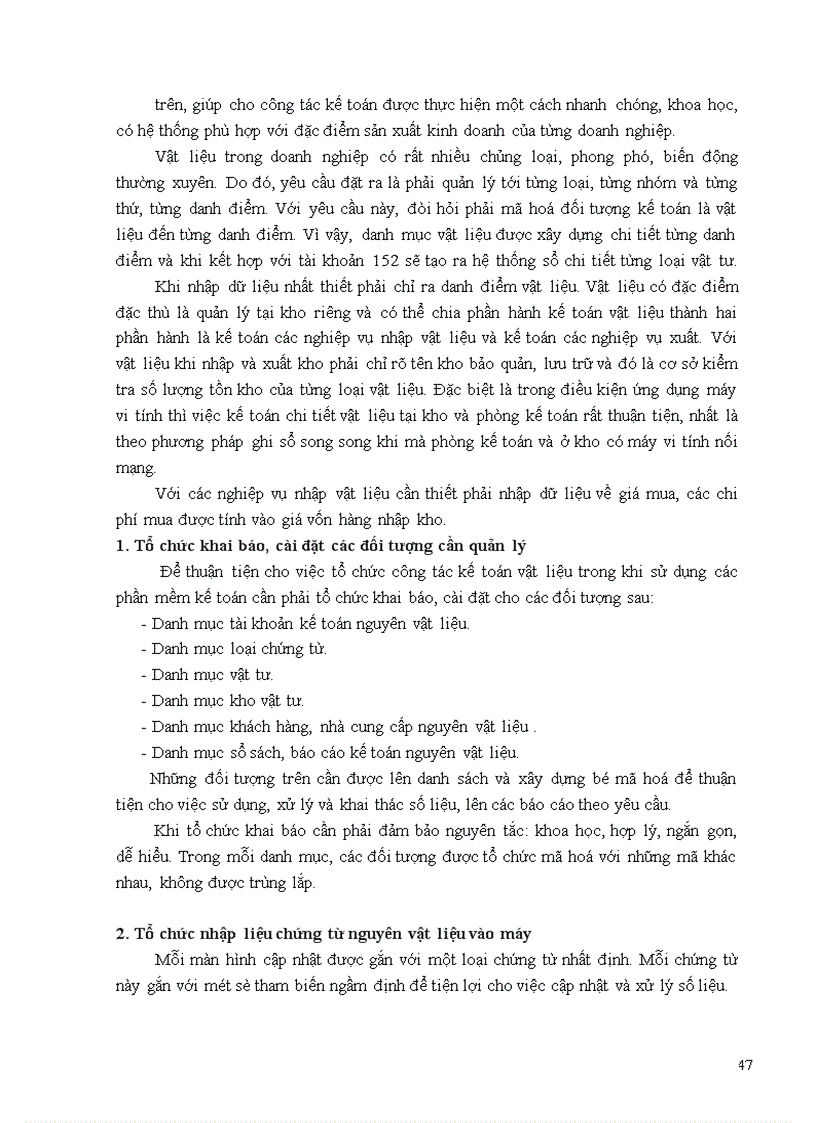 image for page Một số vấn đề về kế toán nguyên vật liệu trong doanh nghiệp sản xuất