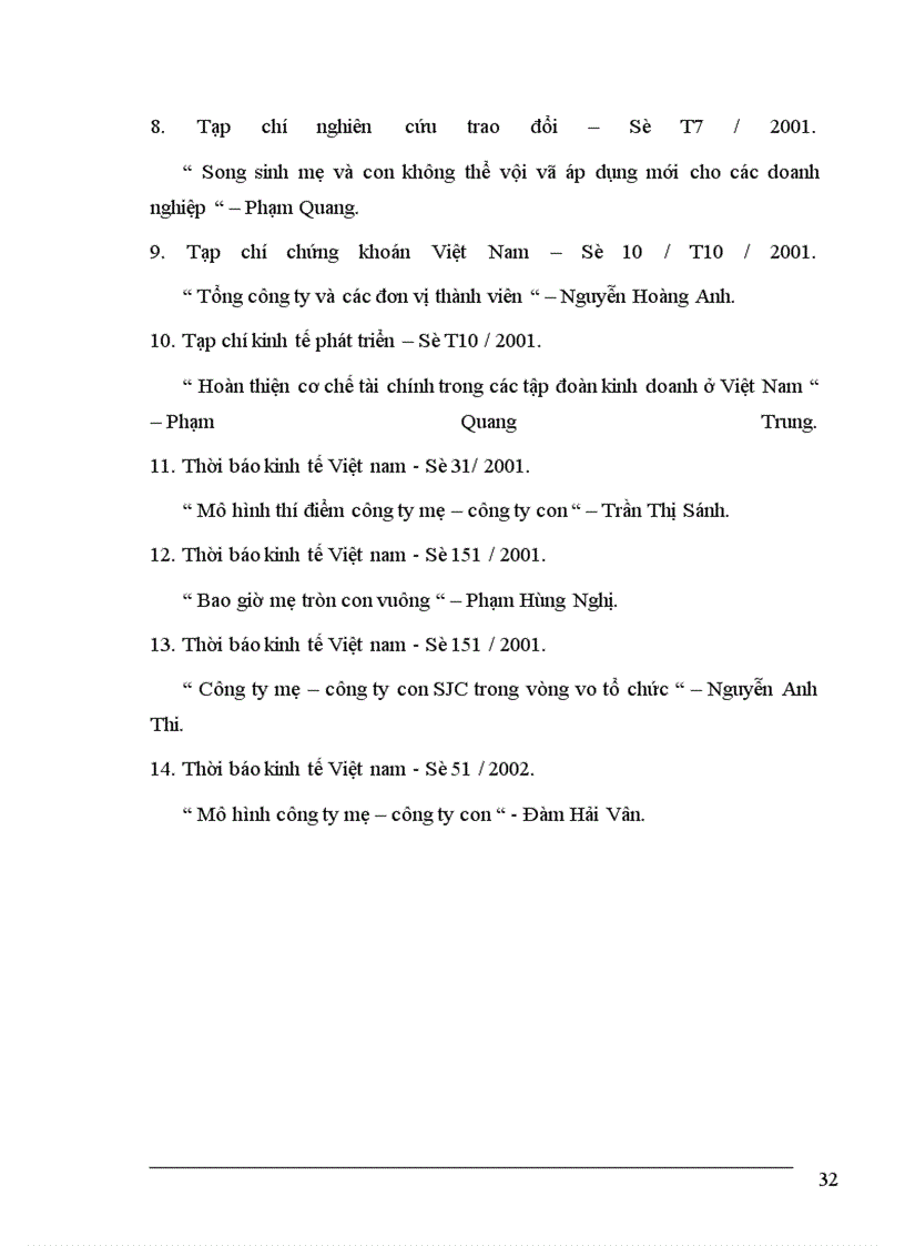 image for page Cơ sở khoa học mô hình công ty mẹ – công ty con