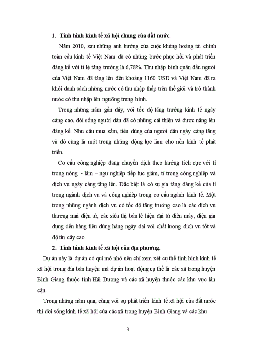 image for page Dự án đầu tư kinh doanh siêu thị điện máy hưng thịnh.