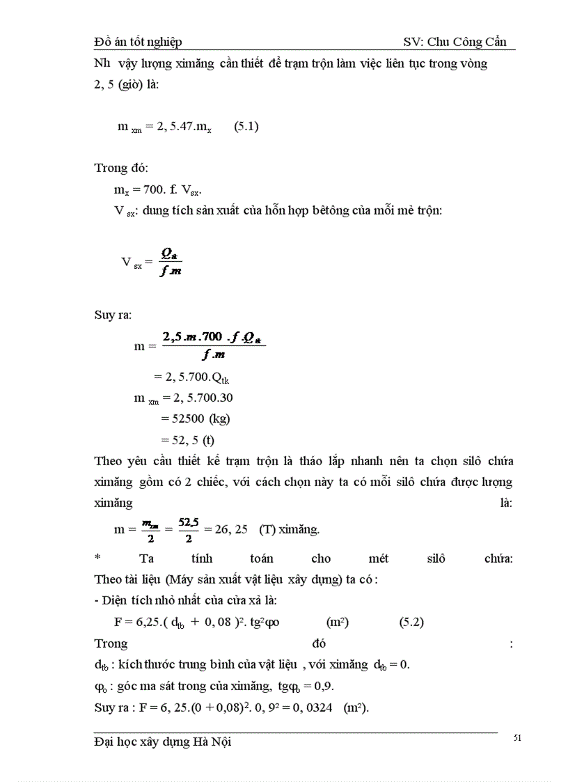 image for page Tính toán thiết kế trạm trộn