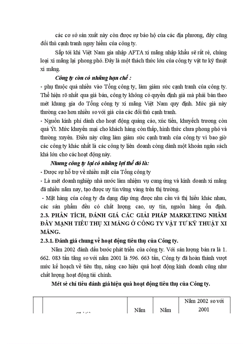 image for page Một số giải pháp marketing nhằm đẩy mạnh tiêu thụ ở Công ty vật tư kỹ thuật xi măng