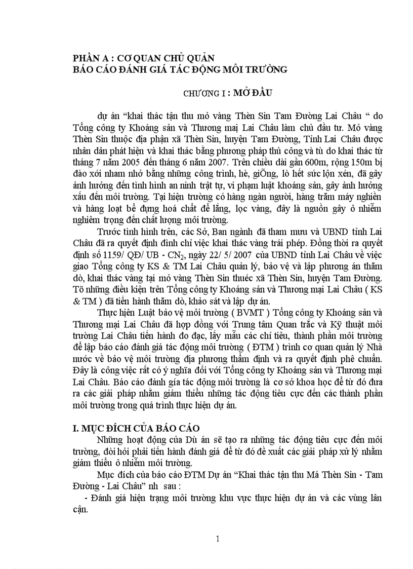 image for page Các biện pháp khắc phục, giảm thiểu tác động tiêu cực của khu mỏ đến môi trường