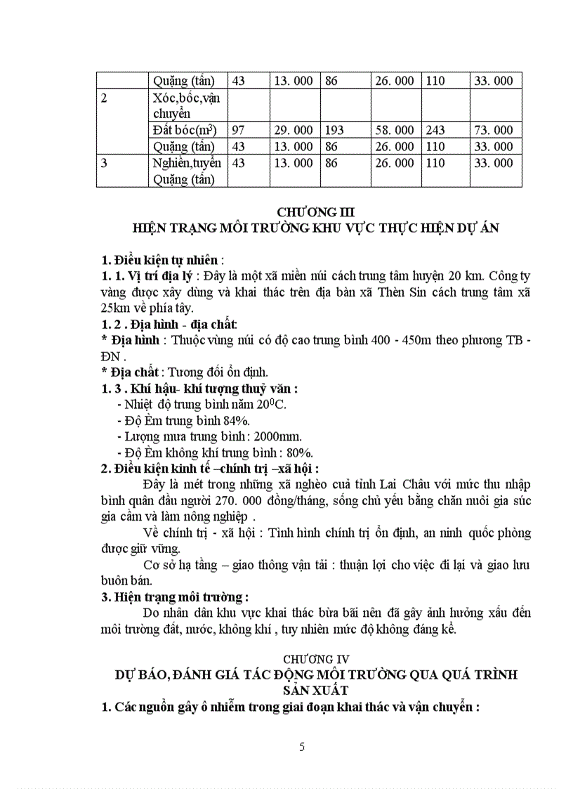 image for page Các biện pháp khắc phục, giảm thiểu tác động tiêu cực của khu mỏ đến môi trường