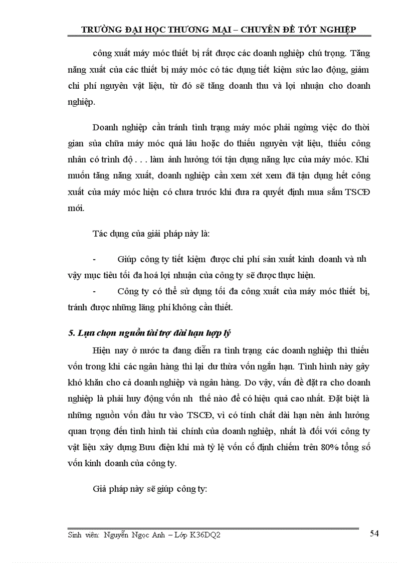 image for page Các giải pháp nâng cao hiệu quả sử dụng TSCĐ tại Công ty cổ phần vật liệu xây dựng Bưu điện