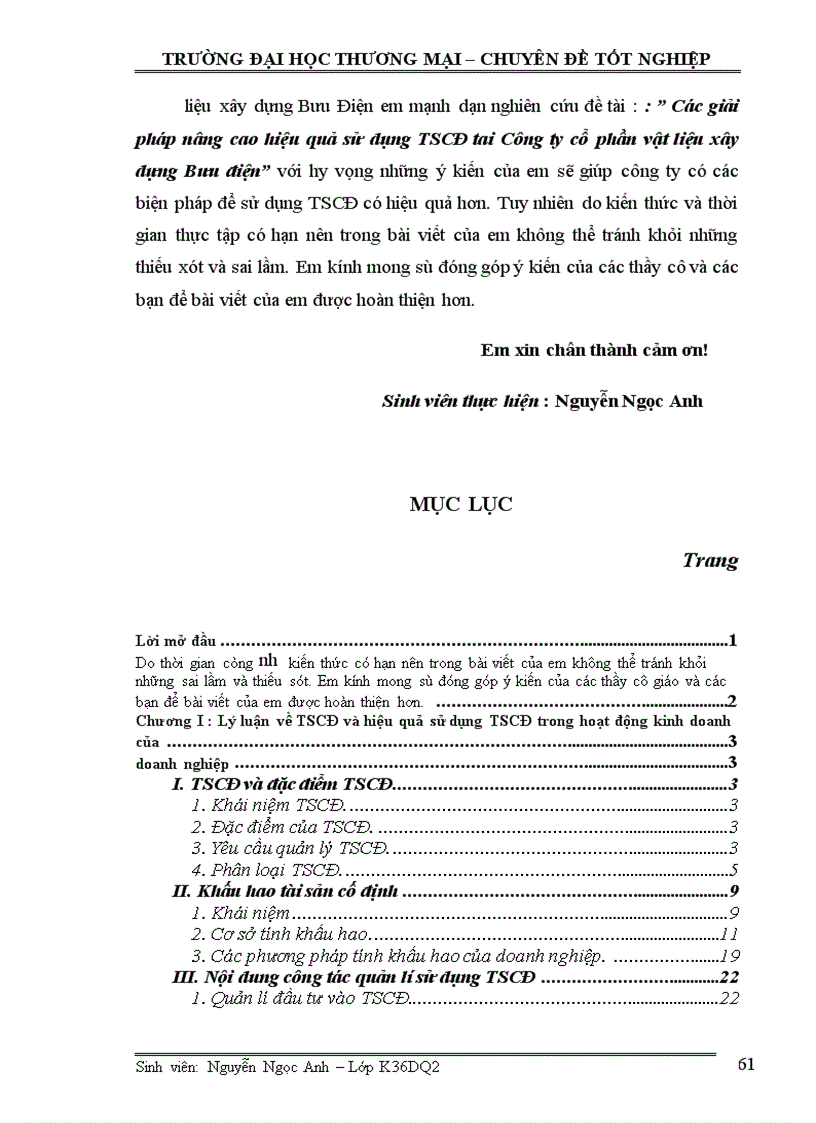 image for page Các giải pháp nâng cao hiệu quả sử dụng TSCĐ tại Công ty cổ phần vật liệu xây dựng Bưu điện