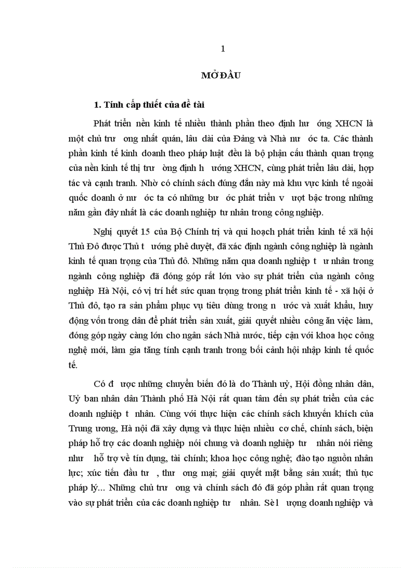 image for page Doanh nghiệp tư nhân trong công nghiệp trên địa bàn Hà Nội