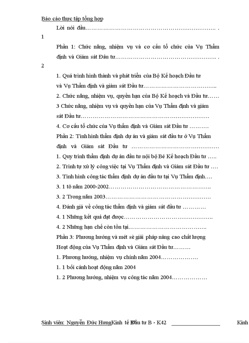 image for page Báo cáo thực tập: thẩm định dự án và giám sát đầu tư ở Vụ Thẩm định và Giám sát Đầu tư.