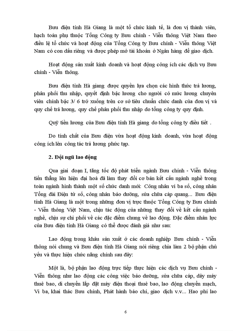 image for page Hoàn thiện công tác trả lương tại Bưu điện tỉnh Hà Giang