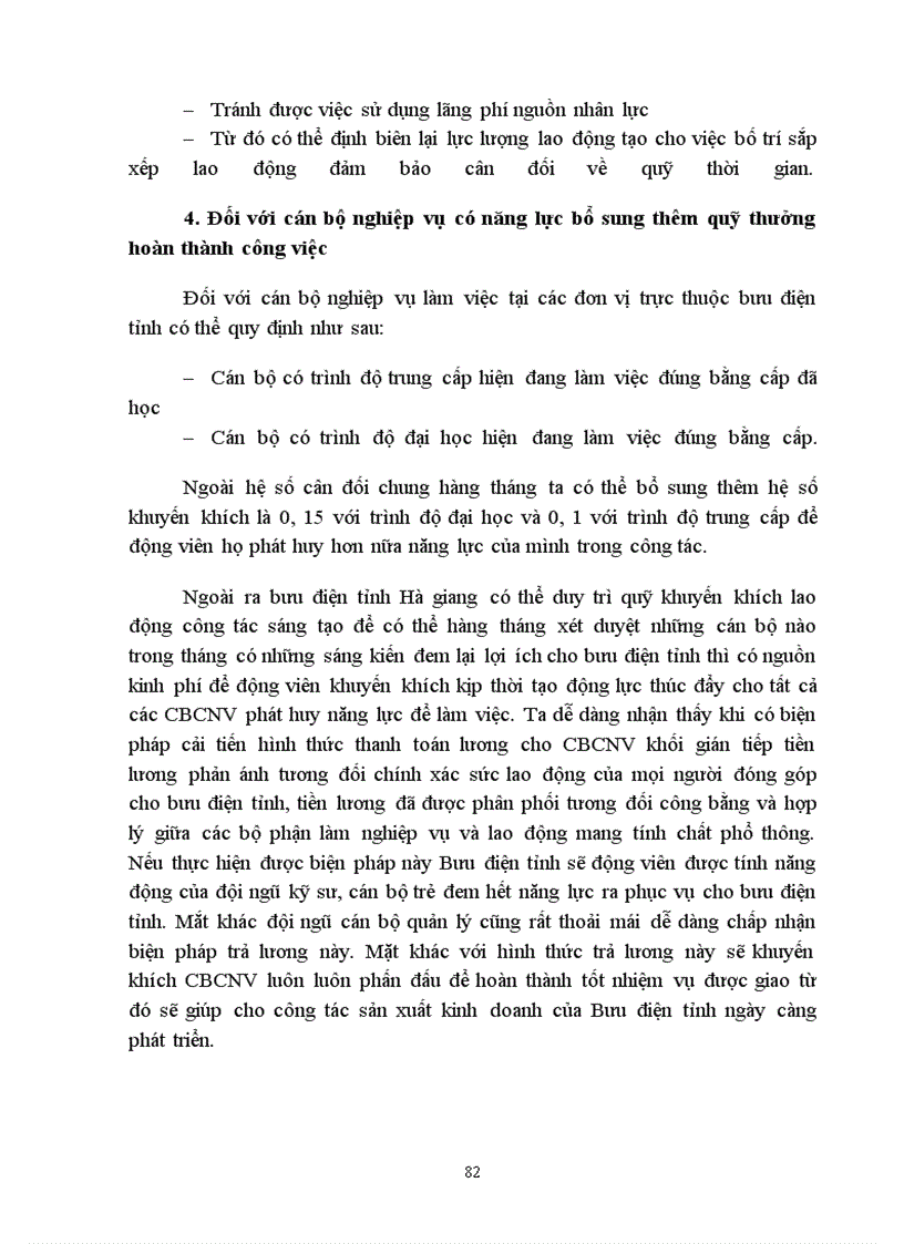 image for page Hoàn thiện công tác trả lương tại Bưu điện tỉnh Hà Giang