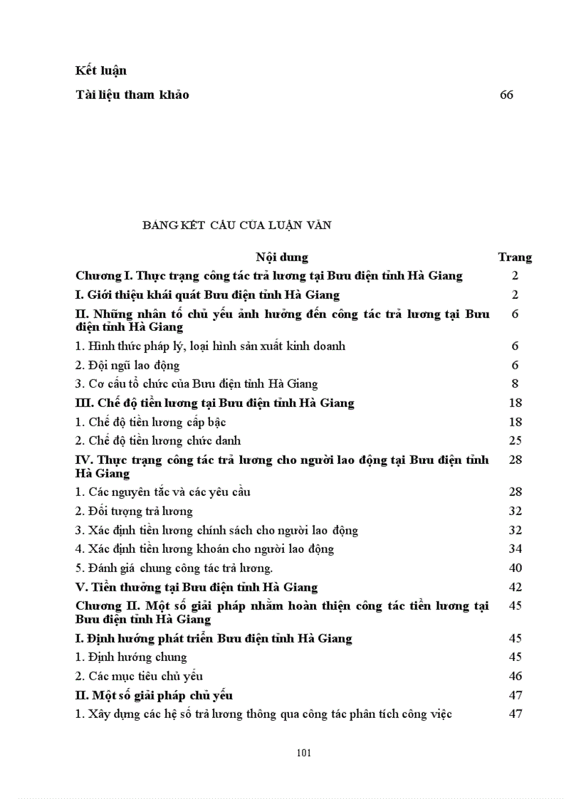 image for page Hoàn thiện công tác trả lương tại Bưu điện tỉnh Hà Giang