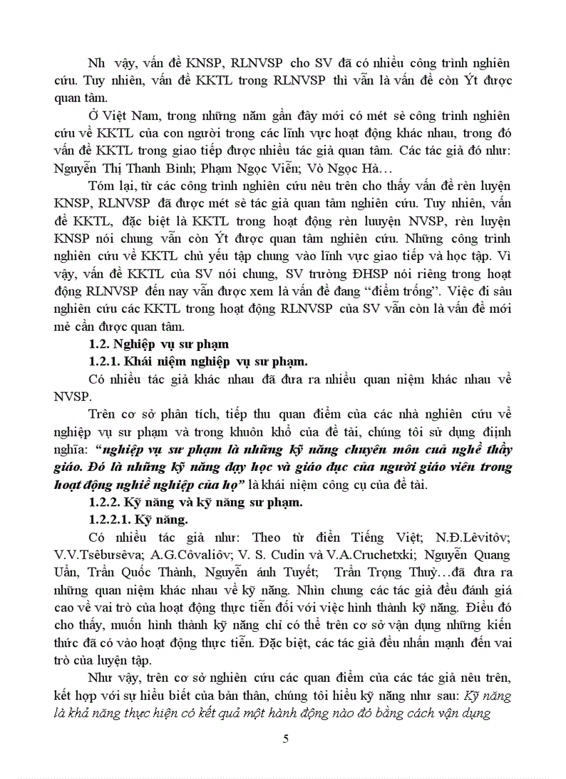 image for page Một số khó khăn tâm lý trong rèn luyện nghiệp vụ Sư phạm của sinh viên 2