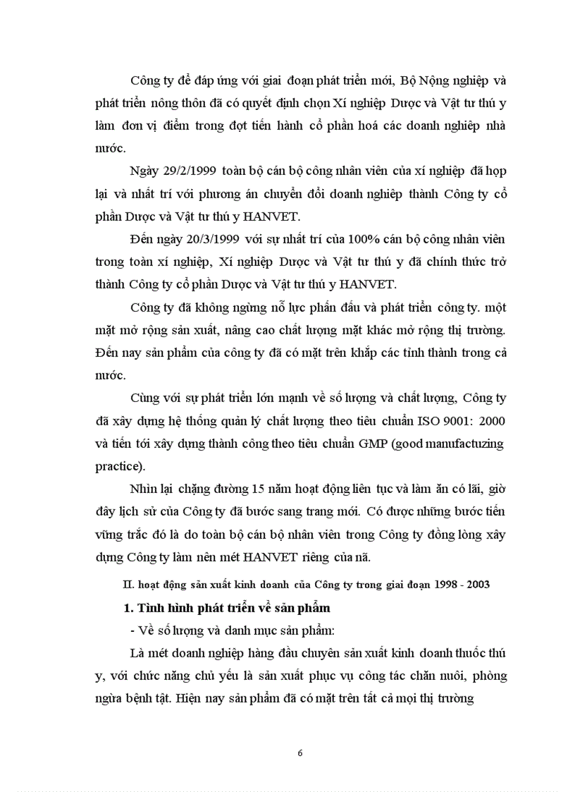 image for page Xây dựng và quản trị hệ thống kênh tiêu thụ ở Công ty cổ phần Dược và vật tư thú y HANVET