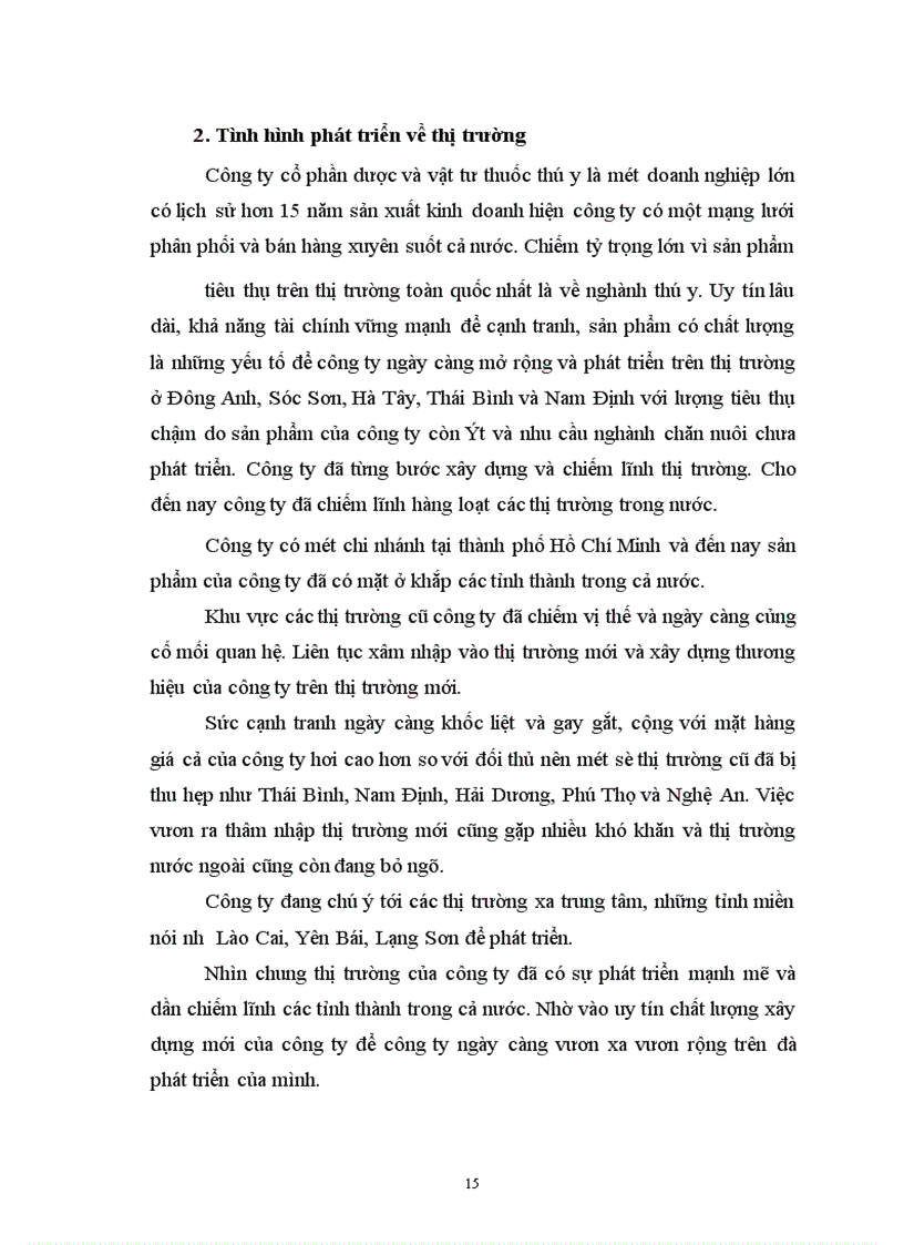 image for page Xây dựng và quản trị hệ thống kênh tiêu thụ ở Công ty cổ phần Dược và vật tư thú y HANVET