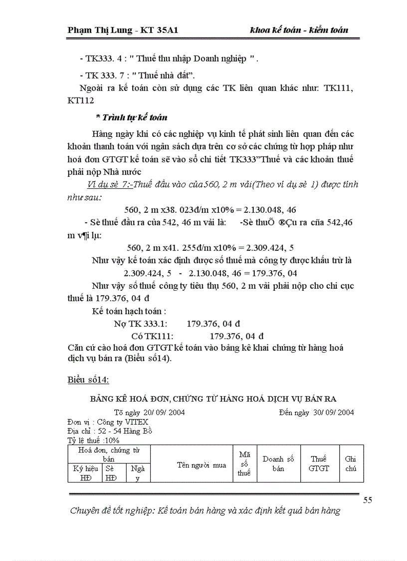 image for page Hoàn thiện công tác kế toán bán hàng và xác định kết quả bán hàng tại công ty cổ phần thương mại ,du lịch và hội chợ triển lãm quốc tế-Vitex