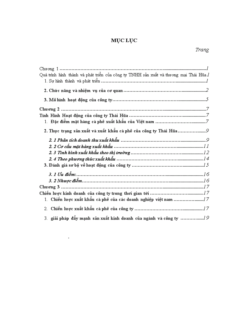 image for page Báo cáo thực tập tại Công ty TNHH sản xuất và thương mại Thái Hòa