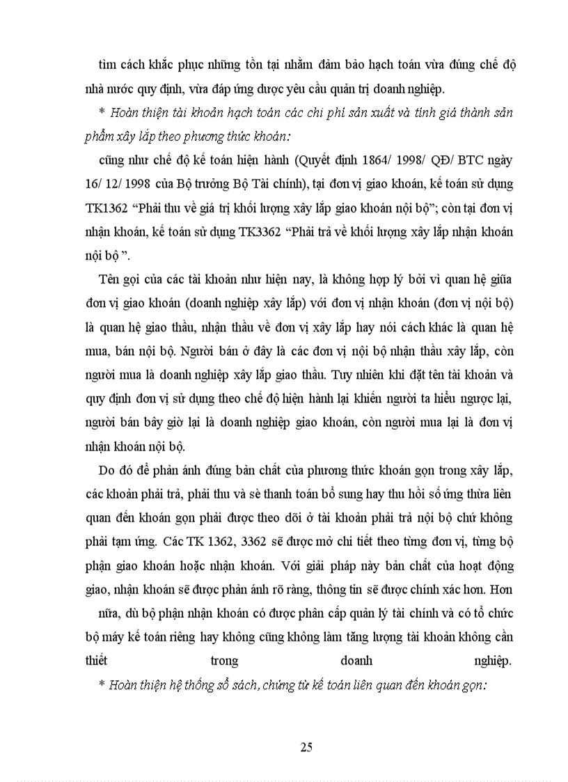 image for page Tổ chức hạch toán chi phí sản xuất và tính giá thành sản phẩm xây lắp trong doanh nghiệp xây lắp theo phương thức khoán