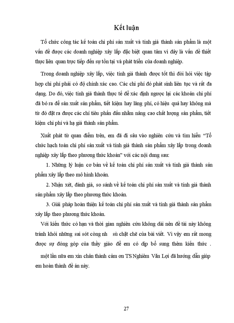 image for page Tổ chức hạch toán chi phí sản xuất và tính giá thành sản phẩm xây lắp trong doanh nghiệp xây lắp theo phương thức khoán