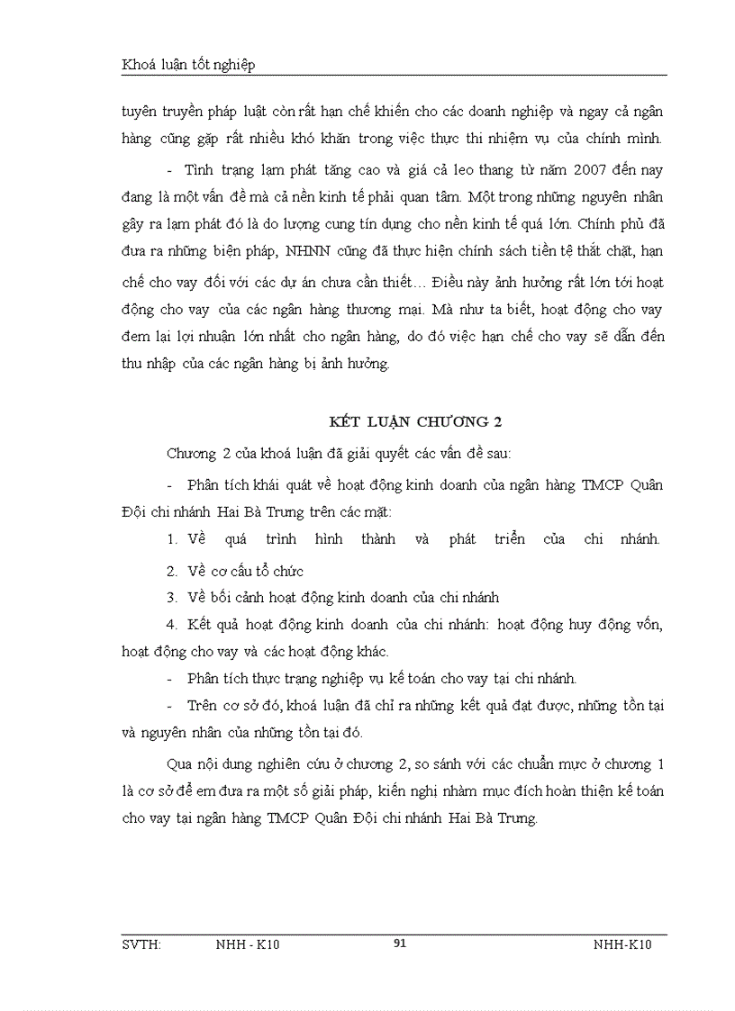 image for page Giải pháp hoàn thiện kế toán cho vay tại ngân hàng TMCP Quân Đội chi nhánh Hai Bà Trưng