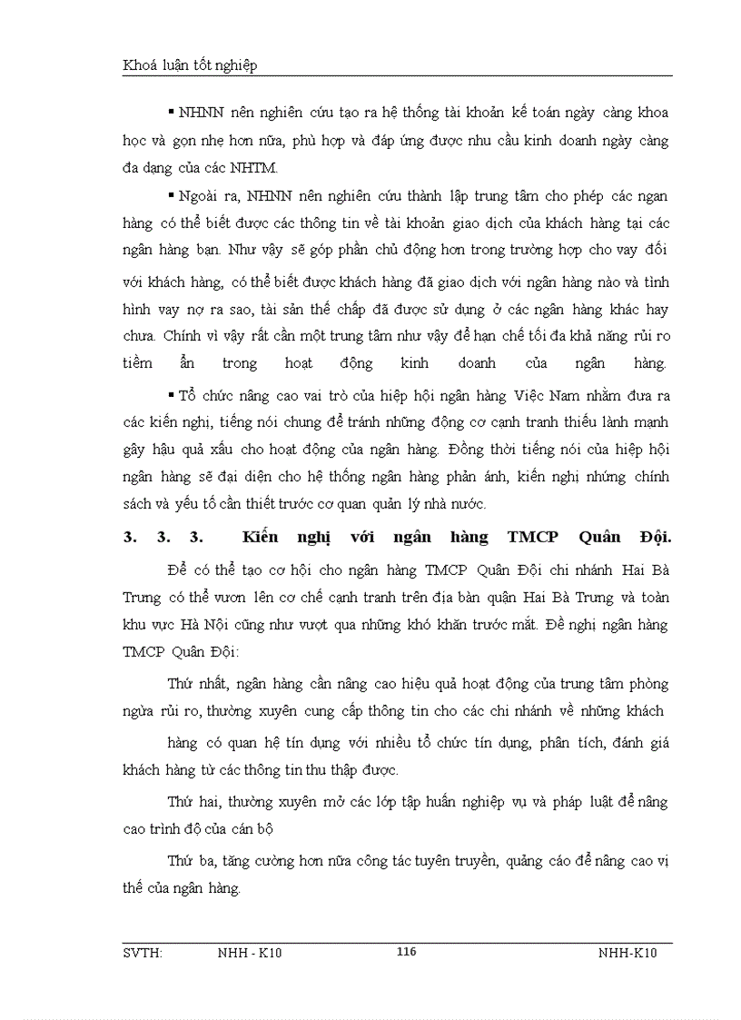 image for page Giải pháp hoàn thiện kế toán cho vay tại ngân hàng TMCP Quân Đội chi nhánh Hai Bà Trưng