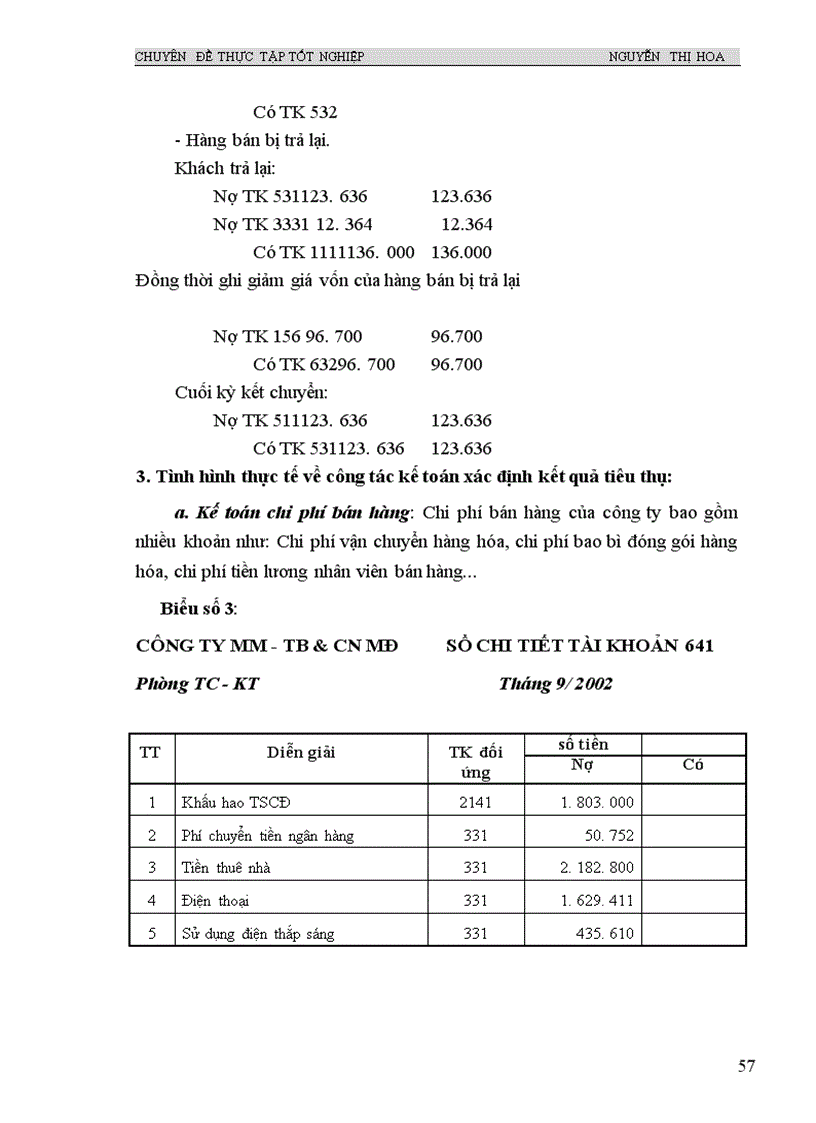 image for page Kế toán tiêu thụ hàng hoá và xác định kết quả tiêu thụ trong Công ty TNHH máy móc,thiết bị và công nghệ Minh Đức .