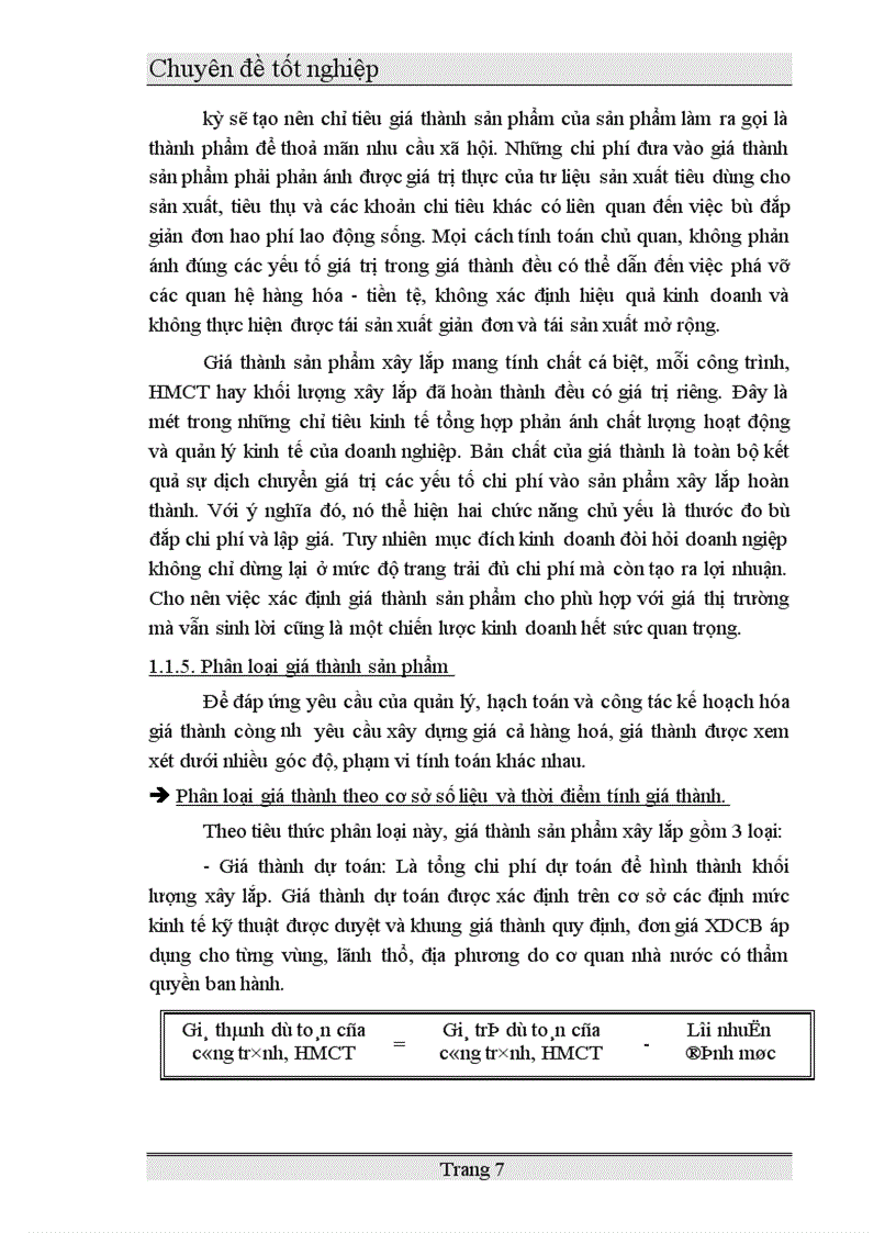 image for page Báo cáo thực tập tại Xí nghiệp xây lắp I