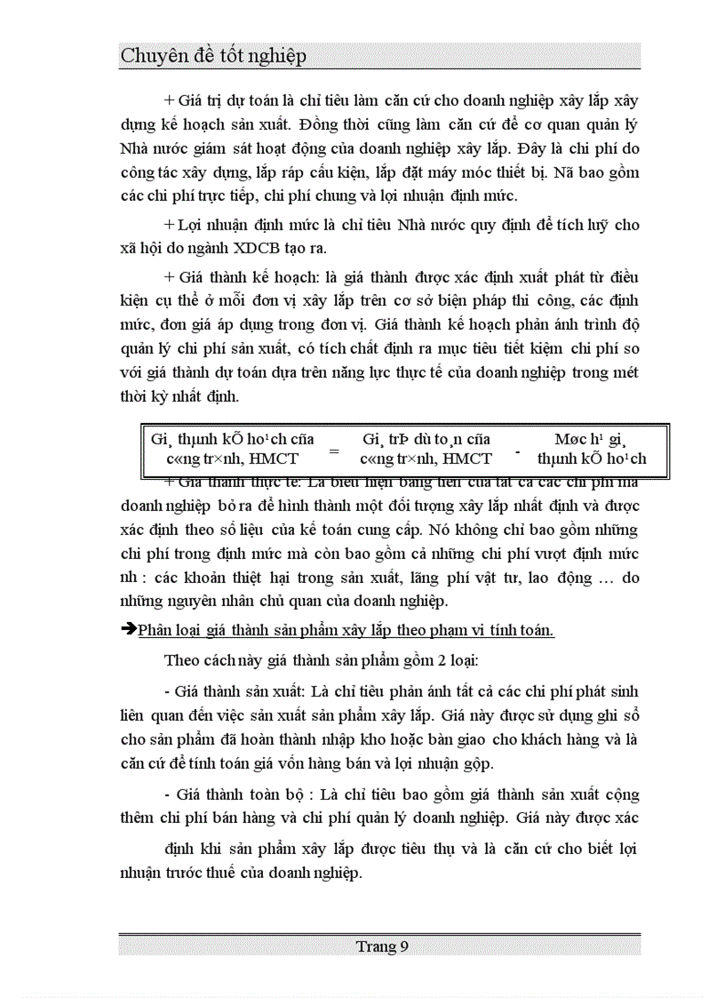 image for page Báo cáo thực tập tại Xí nghiệp xây lắp I