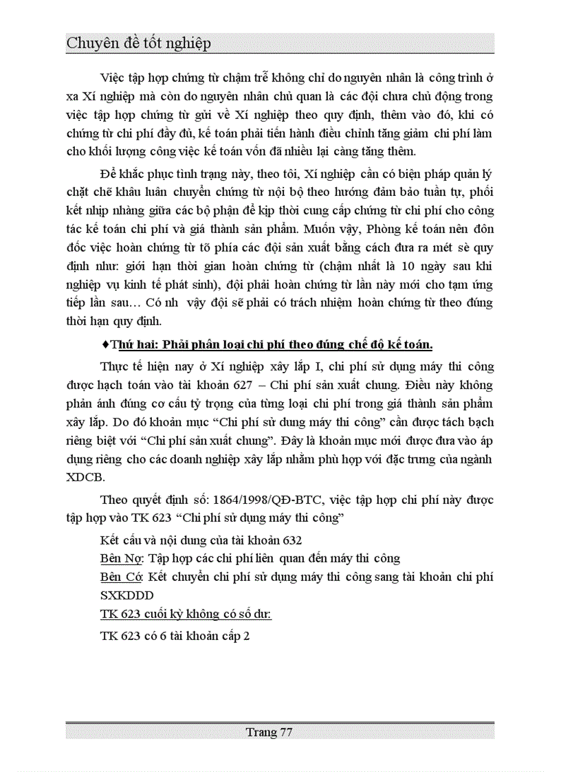 image for page Báo cáo thực tập tại Xí nghiệp xây lắp I