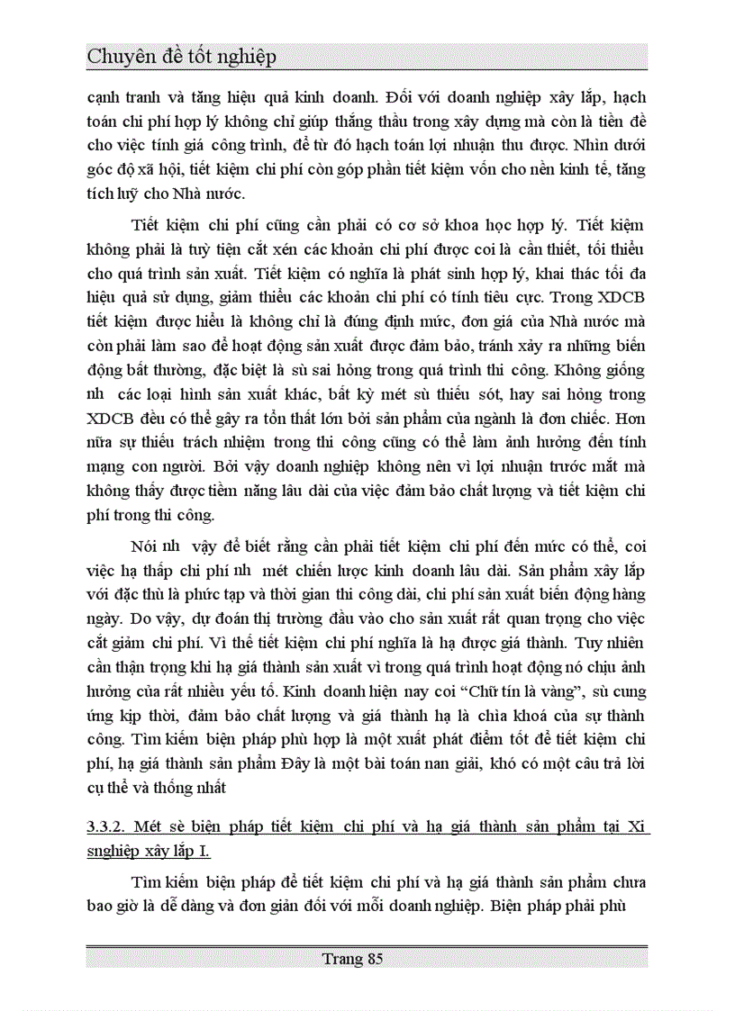 image for page Báo cáo thực tập tại Xí nghiệp xây lắp I