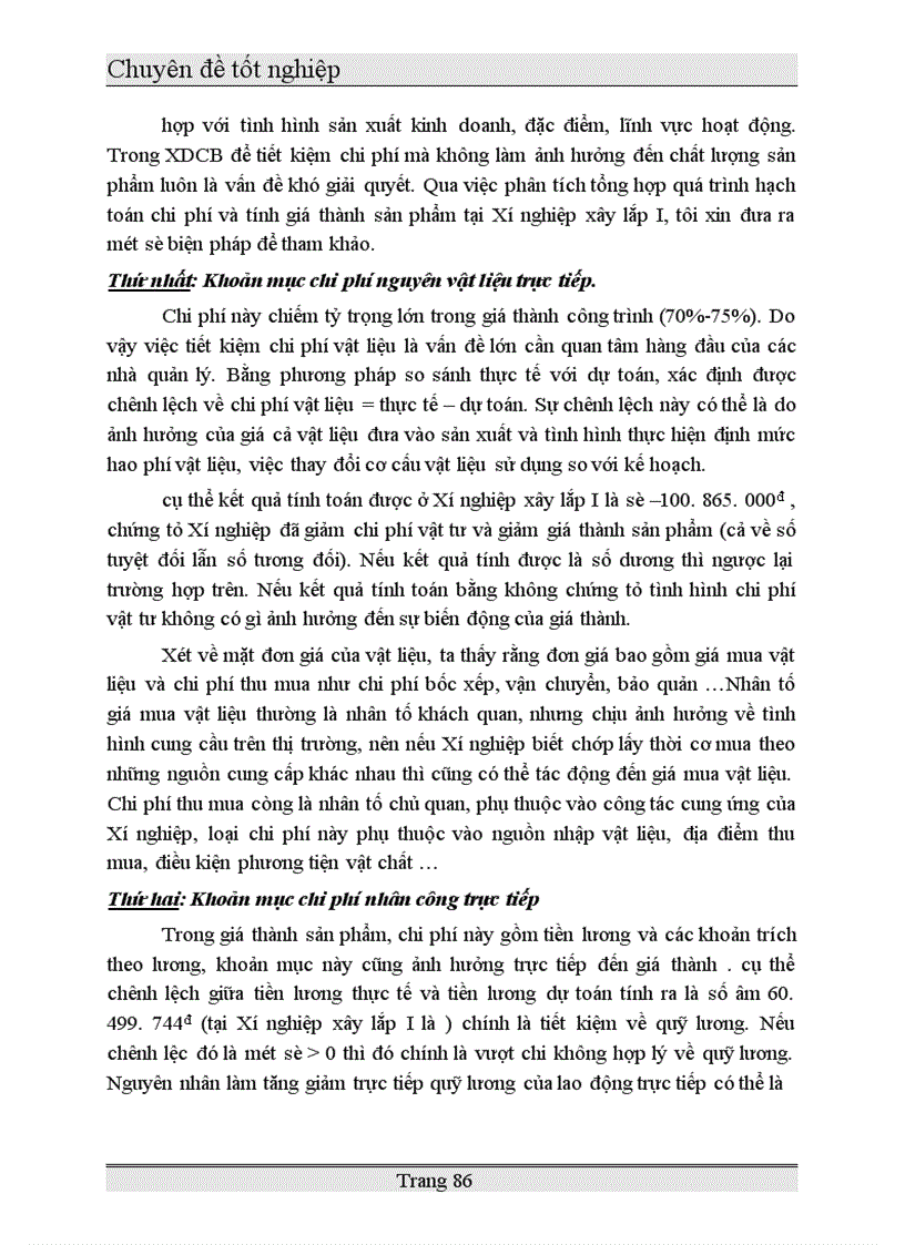 image for page Báo cáo thực tập tại Xí nghiệp xây lắp I