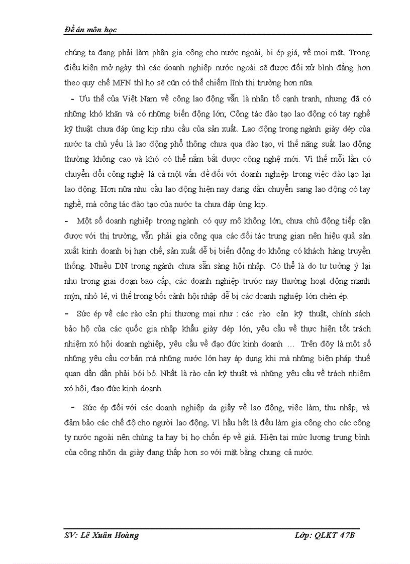 image for page Nâng cao sức cạnh tranh của ngành da giày trong bối cảnh hội nhập WTO