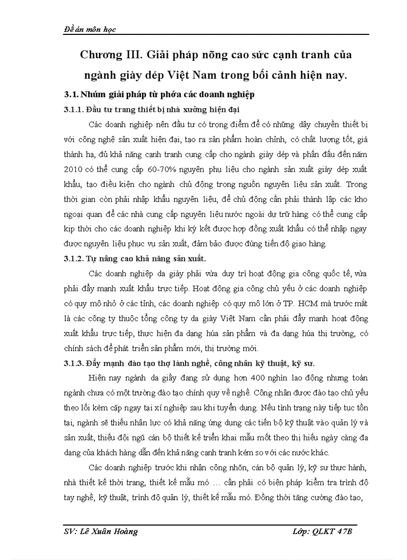 image for page Nâng cao sức cạnh tranh của ngành da giày trong bối cảnh hội nhập WTO