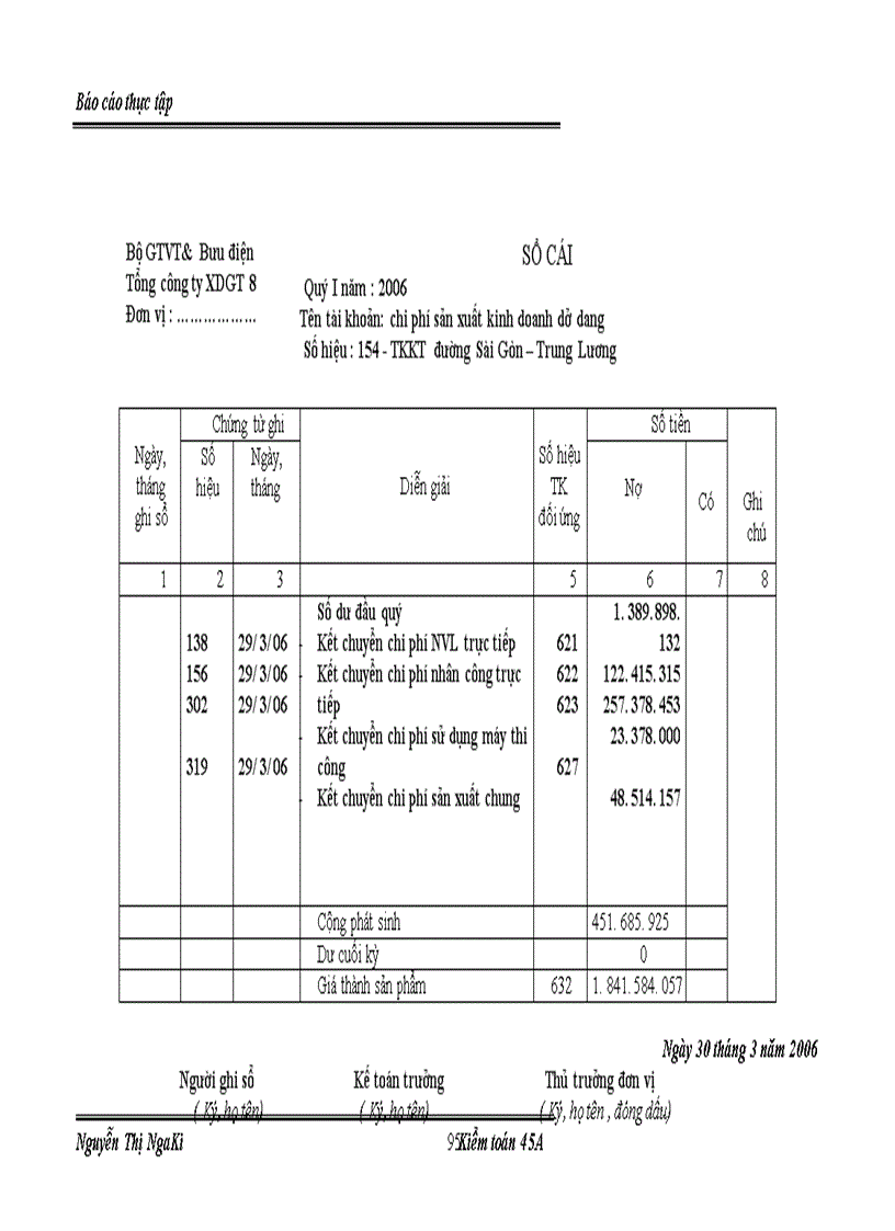 image for page Hoàn thiện kế toán chi phí sản xuất và tính giá thành sản phẩm tại Công ty cổ phần tư vấn xây dựng giao thông 8