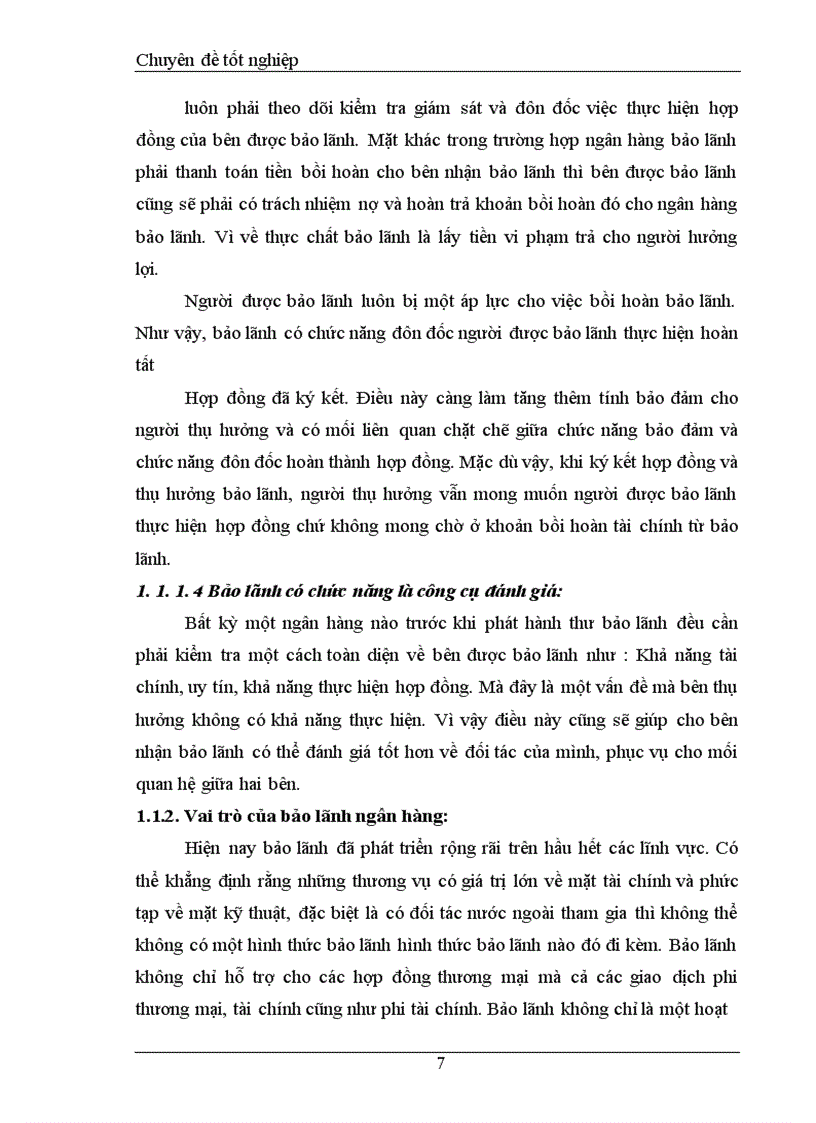 image for page Một số giải pháp nhằm hoàn thiện nghiệp vụ bảo lãnh tại Ngân hàng Công thương Cầu Giấy