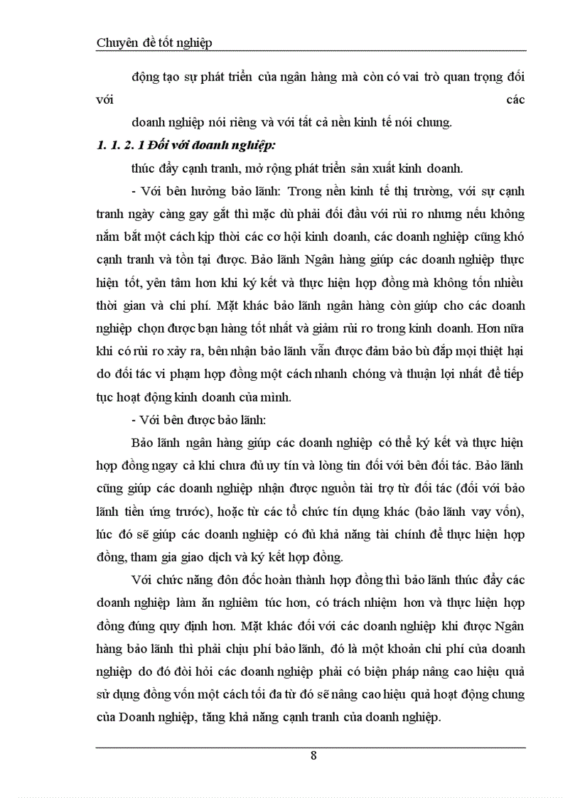 image for page Một số giải pháp nhằm hoàn thiện nghiệp vụ bảo lãnh tại Ngân hàng Công thương Cầu Giấy