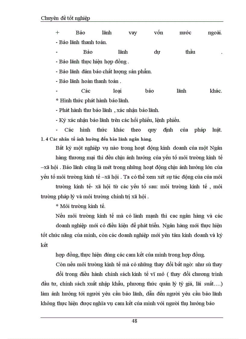 image for page Một số giải pháp nhằm hoàn thiện nghiệp vụ bảo lãnh tại Ngân hàng Công thương Cầu Giấy