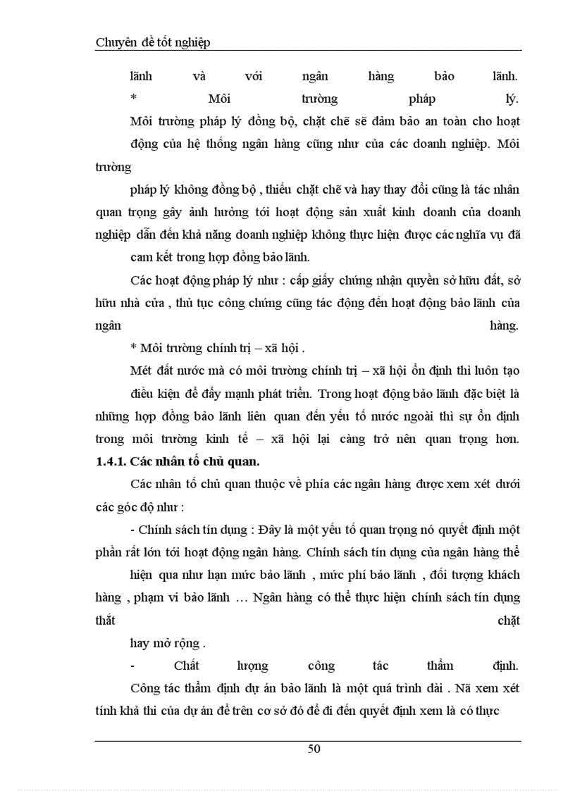 image for page Một số giải pháp nhằm hoàn thiện nghiệp vụ bảo lãnh tại Ngân hàng Công thương Cầu Giấy