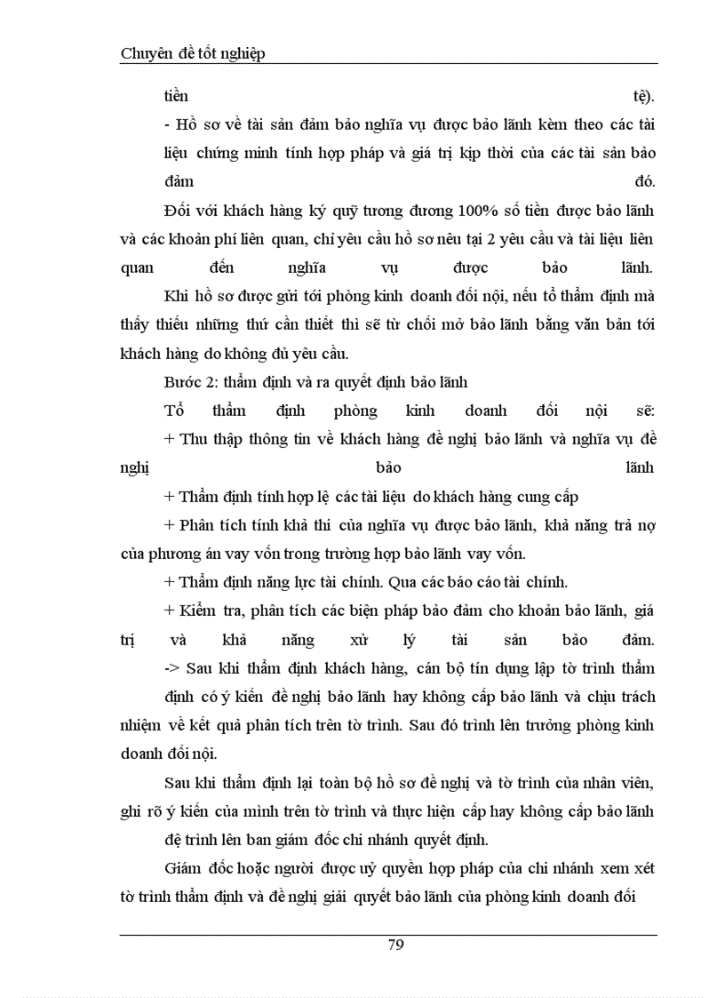image for page Một số giải pháp nhằm hoàn thiện nghiệp vụ bảo lãnh tại Ngân hàng Công thương Cầu Giấy