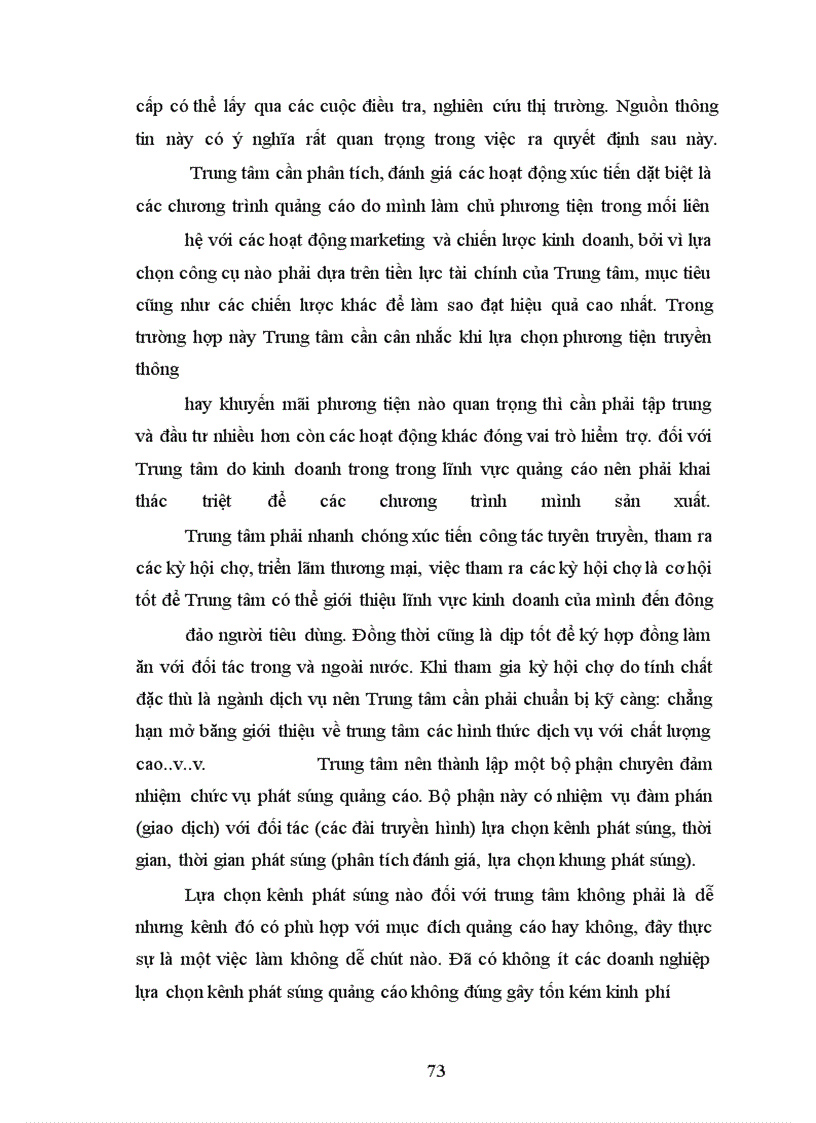 image for page Một số giải pháp hoàn thiện Marketing mix tại Trung tâm khai thác và sản xuất chương trình Hà Nội