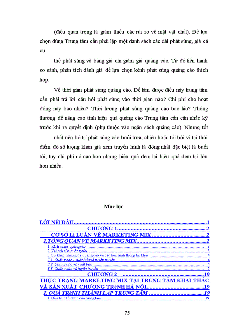 image for page Một số giải pháp hoàn thiện Marketing mix tại Trung tâm khai thác và sản xuất chương trình Hà Nội