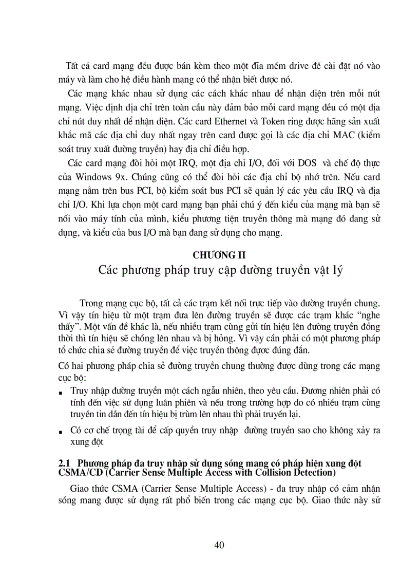 image for page Thiết kế mạng máy tính- mạng cục bộ LAN