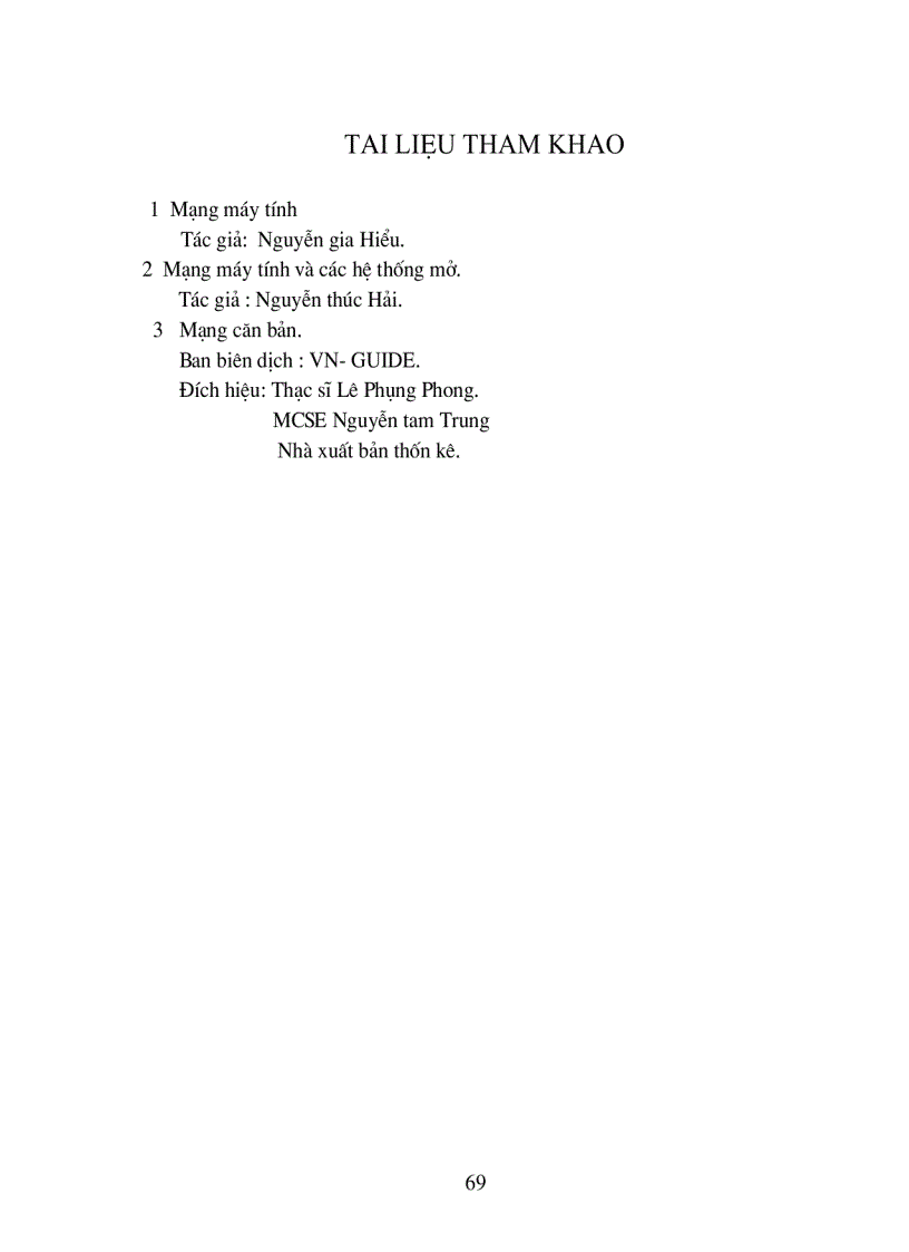 image for page Thiết kế mạng máy tính- mạng cục bộ LAN