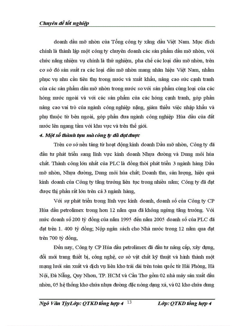 image for page Nâng cao chất lượng dịch vụ bán sản phẩm dầu mỡ nhờn tại công ty cổ phần hóa dầu Petrolinex