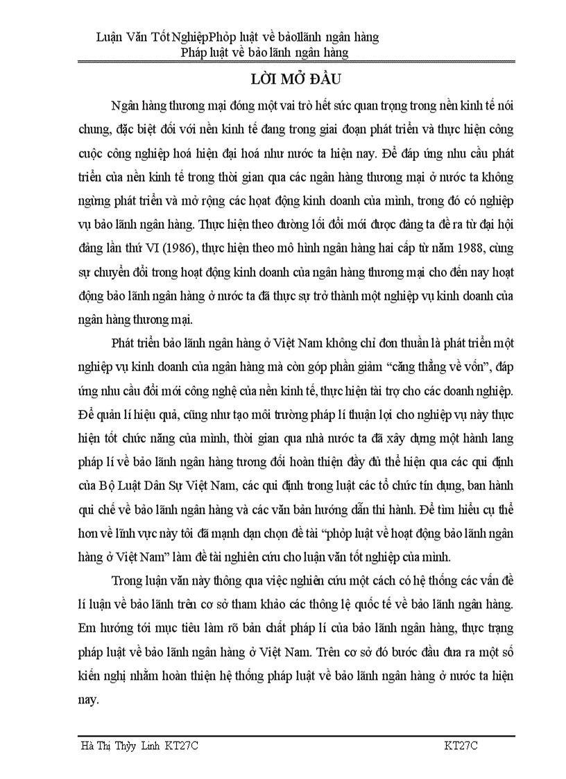 image for page Pháp luật về hoạt động bảo lãnh ngân hàng ở Việt Nam