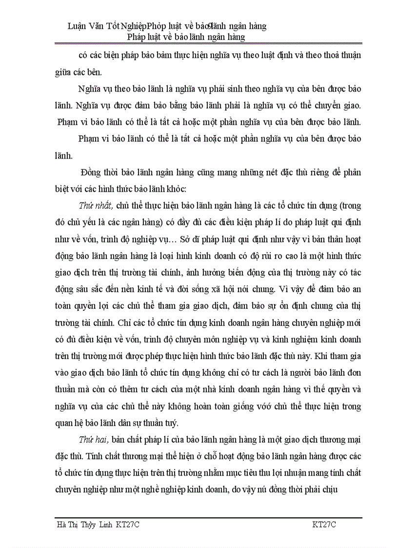 image for page Pháp luật về hoạt động bảo lãnh ngân hàng ở Việt Nam