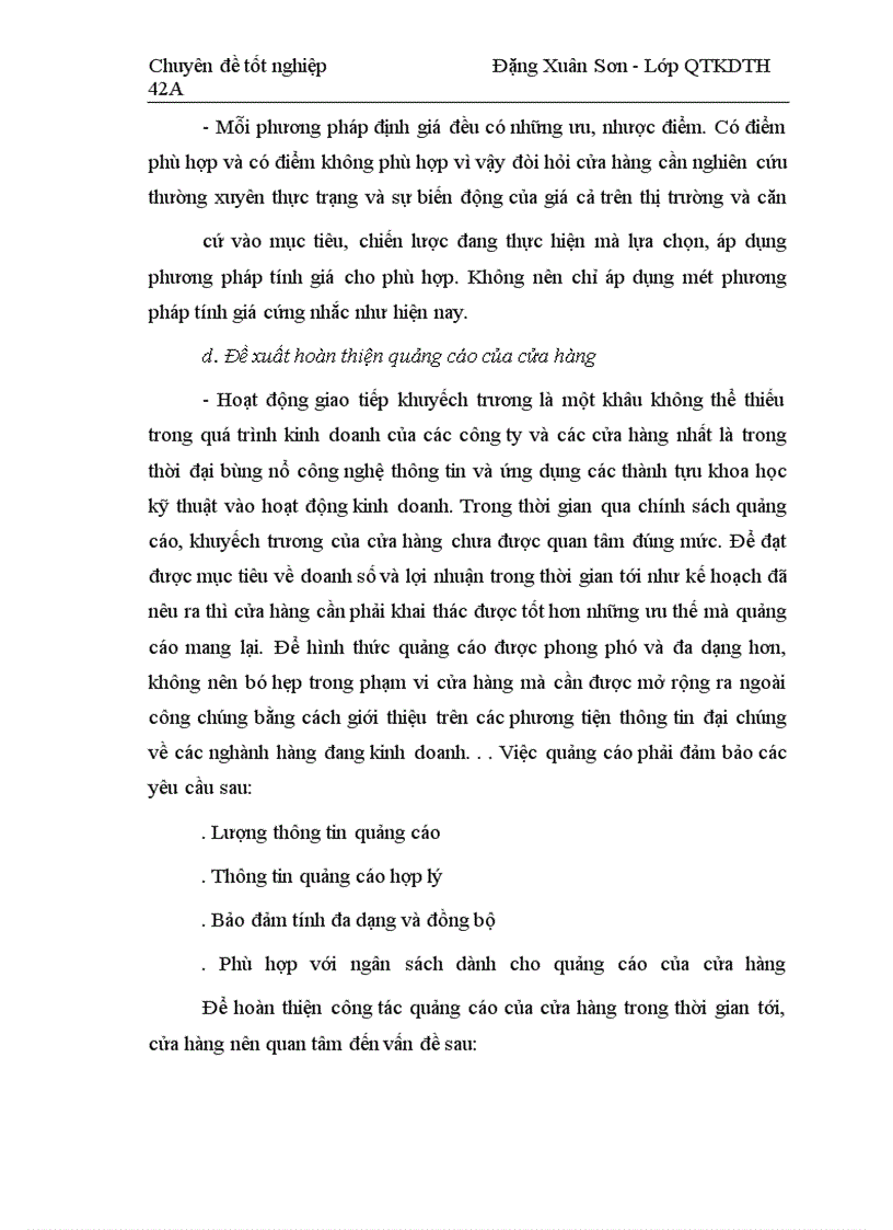 image for page Một số giải pháp hoàn thiện Marketing bán lẻ ở cửa hàng Bách hoá Bờ Hồ – Công ty Bách hoá Hà Nội